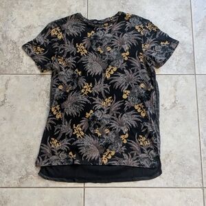 All Saints Tropical Plants Print T-shirt size small